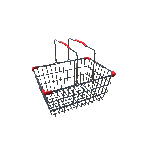 Metall shopping basket